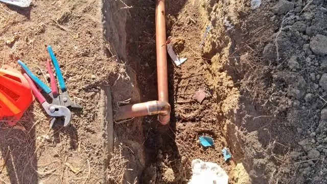 Commercial water heater room installation