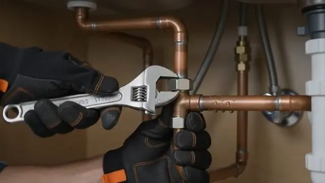 Close-up of a dripping modern bathroom faucet