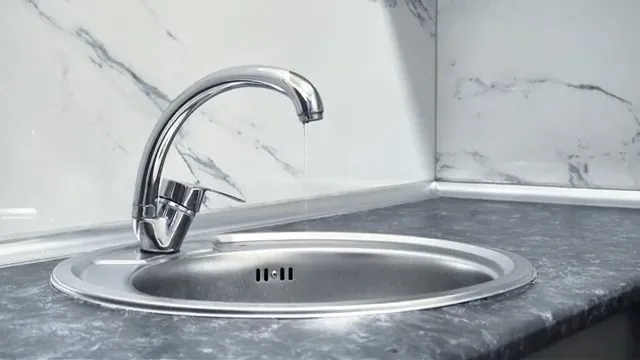 Kitchen faucet running after a quick repair